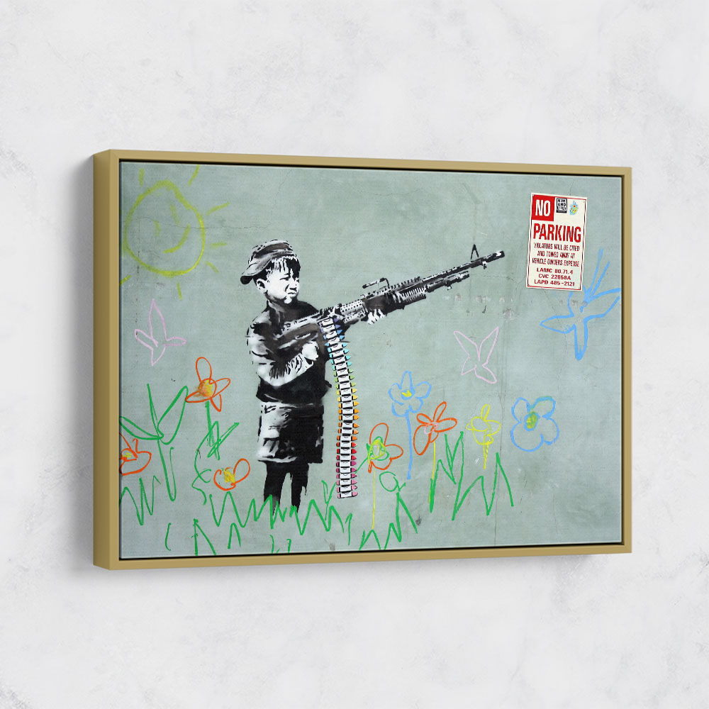 War Child Banksy Wall Art